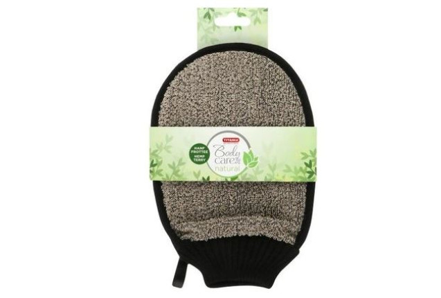 Bath and Massage Mitt – Hemp & Terry (18 x 22 cm) x 12