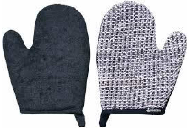 Bath and Massage Mitt with Cuff – Sisal & Terry (18 x 22 cm) x 12