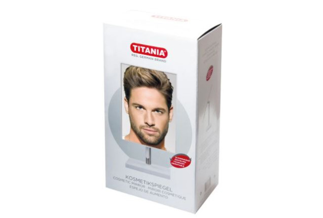 Titania's Cosmetic Mirror with Stand (21.5 x 16 cm) x 6