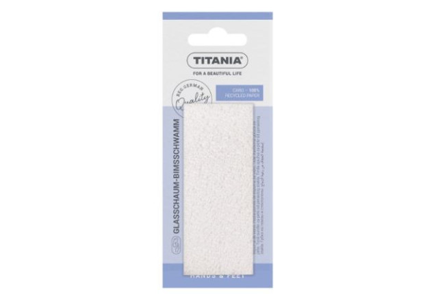 Titania's Glass Foam Pumice – Extra Rough Foot Care Tool x 6