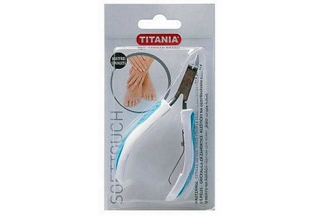 Titania Soft Touch Nail Clippers – Precision & Comfort x 12