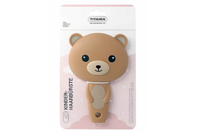 Titania's Children’s Hair Brush – Bear Shape x 6