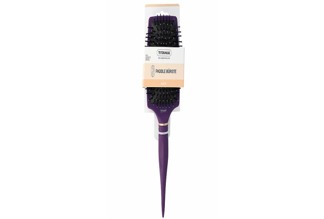 Titania Paddle Brush Purple (27 cm) x 12