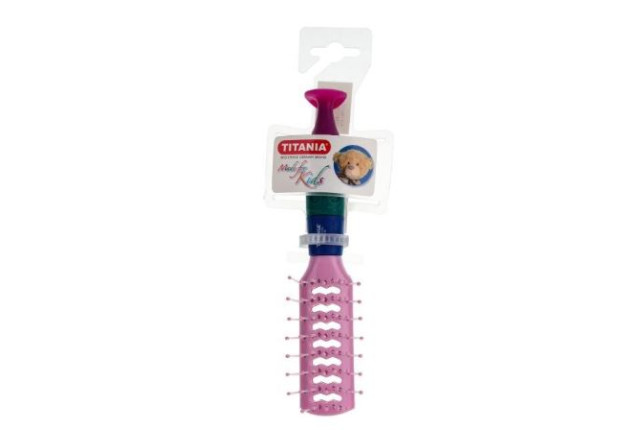 Titania Children’s Brush "HELLO" with Suction Cup x 12