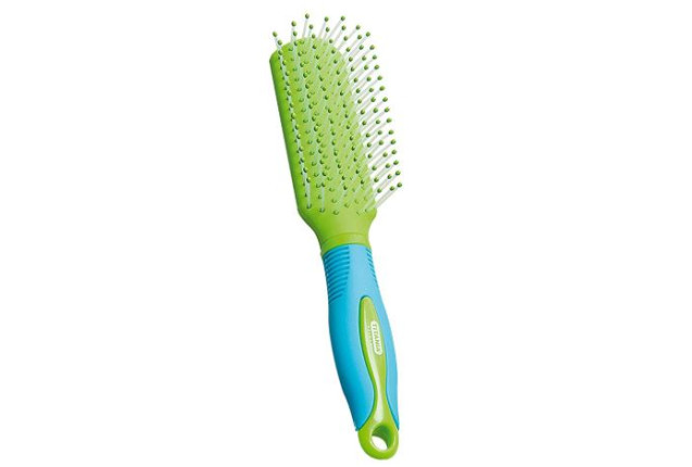 Children's Vent/Massage Brush Mini – Soft & Gentle Hair Care x 12