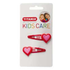 Contur Clip "HEART" – Stylish Hair Accessory x 6