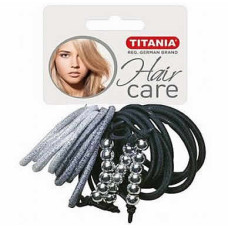 Terry Ponyholder "CUPCAKE" – 2 pcs, Pink x 6