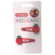 Contur Clip "LADYBUG" – Red, 6 cm (2 pcs) x 6