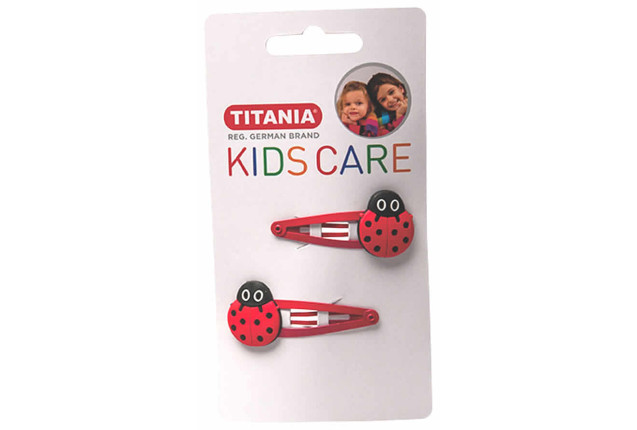 Contur Clip "LADYBUG" – Red, 6 cm (2 pcs) x 6