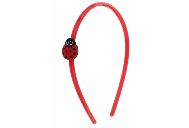 Charming Headband "LADYBUG" – Red (1 pc) x 6
