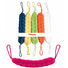 Shower Sponge Pouf & Massa