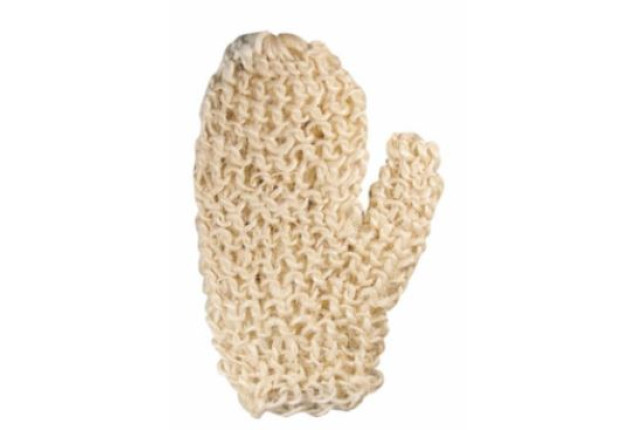 Exfoliating Bath and Massage Mitt – Sisal, Large Meshed x 12
