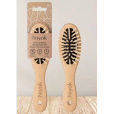 Niyok Wooden Hairbrush – Big | Gentle De