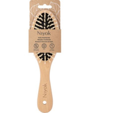 Niyok Wooden Hairbrush – Small | Gentle 