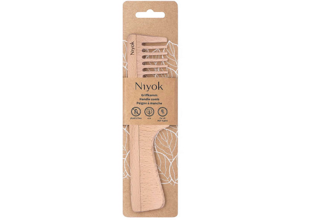 Niyok Handle Comb – Durable & Gentle Hair Care