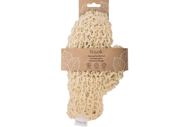 Niyok Massage Glove – Bamboo Fibre