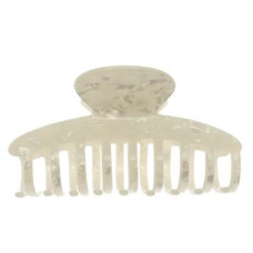 Claw Clip Acetate Pearly White