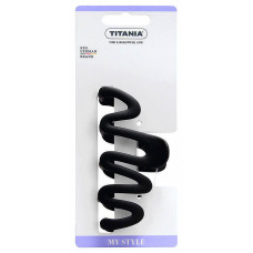 Titania Claw Clip Acrylic – Wave Beige Black x 6