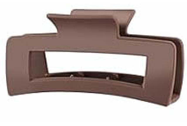 Titania Claw Clip Acetate Squared Pink Black – 9cm x 6