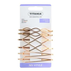 Titania Claw Clip Hearts – Bla