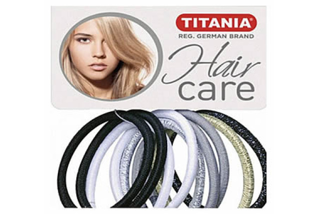 Titania Hair Elastics – Mixed Colours Set x 6