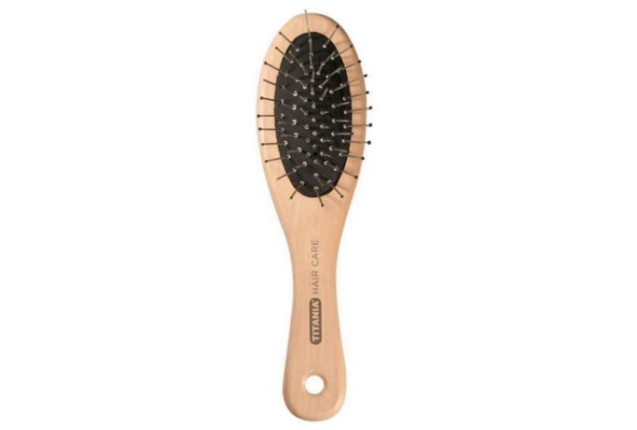 Wire Massage Brush – Wood, 7 Rows (18 cm) x 12
