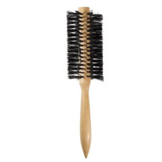 Round Brush with Genuine Bristles – (22 