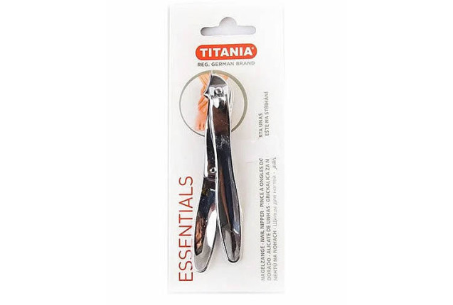 Titania Nail Clipper – Bent, Chromium-Plated (10 cm) x 24