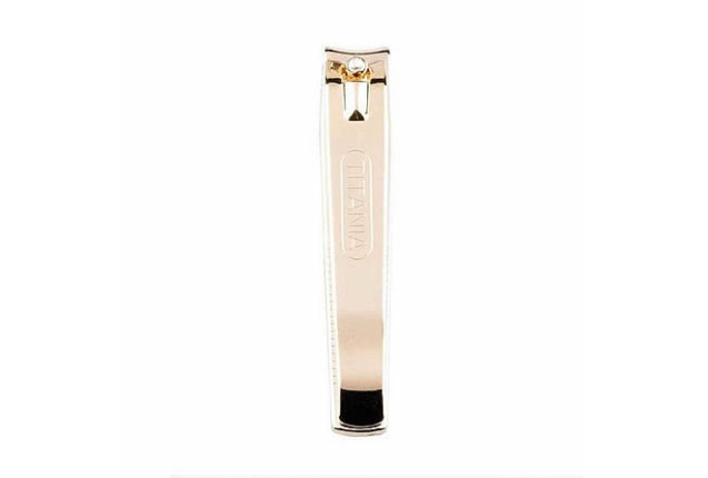 Premium Titania Toe Nail Clipper – Gold Plated (8 cm) x 24