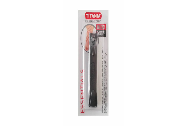 Titania Nail Clipper Small – Ergonomic Stainless Steel Precision (8.5cm) x 24