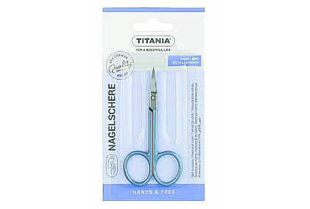 Titania Cuticle Scissors – Precision Steel Nail Care x 24