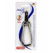Toe nail nipper with spring, a