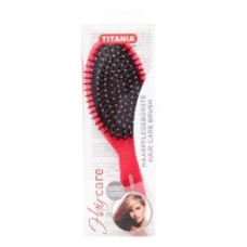 Oval Hair Care Brush with Keratin & 