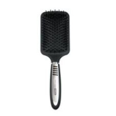 Premium Paddle Brush – Black-Silver (25 
