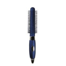 Round Brush – Satin Blue Hair Styling To