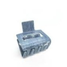 Squared Acrylic Denim Claw Clip – 10 cm x 6