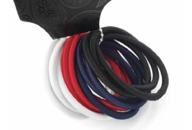 Hair Elastics 10 pcs – MIX Colours x 6