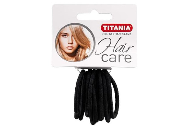 Hair Elastics | Strong Blue - 4mm (9 pcs) x 7