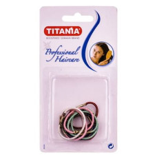 Small Hair Elastics with Metal (12 pcs.) x 6