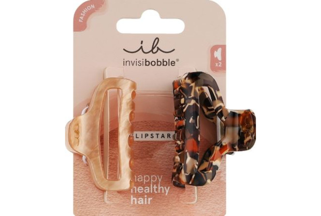 Stylish Claw Clips – Frosted Yellow, Blue & Pink (3 pcs) x 6