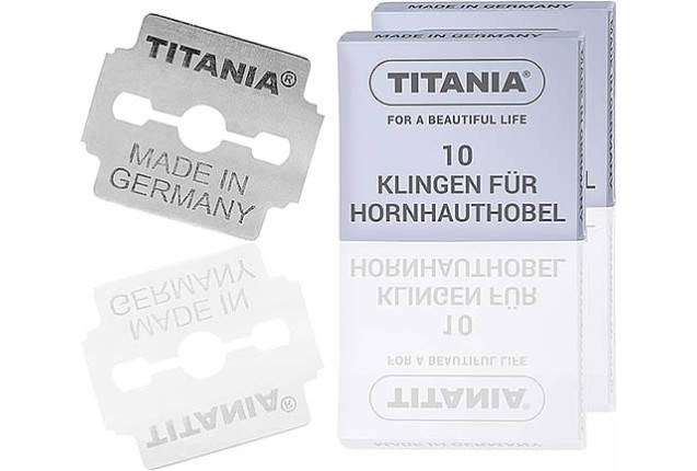 Spare blades for callus slicer (1 x 10 pieces in box) x 1000