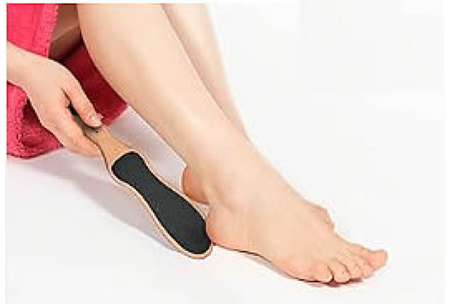 Wooden Foot File – Coarse Emery (22 cm) x 6