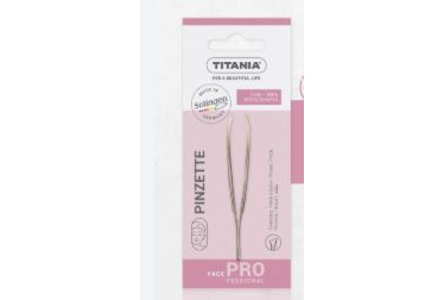Precision Solingen Tweezers – Slanted, Narrow (Gold-Plated Top) x 24
