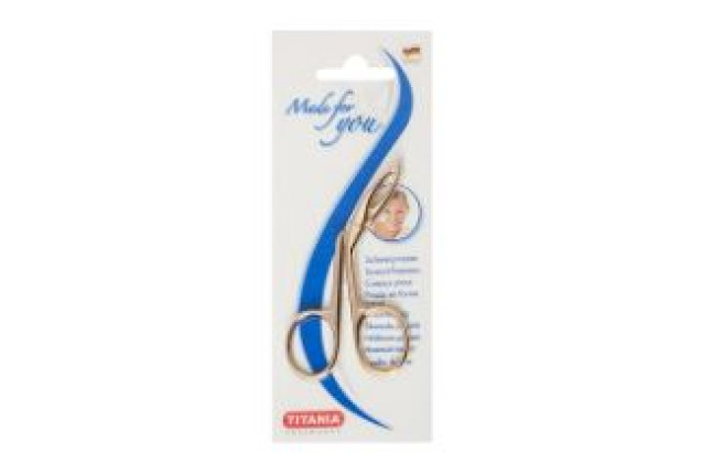 Gold-Plated Scissors-Tweezers – Precision Hair-Gripping Tool x 24