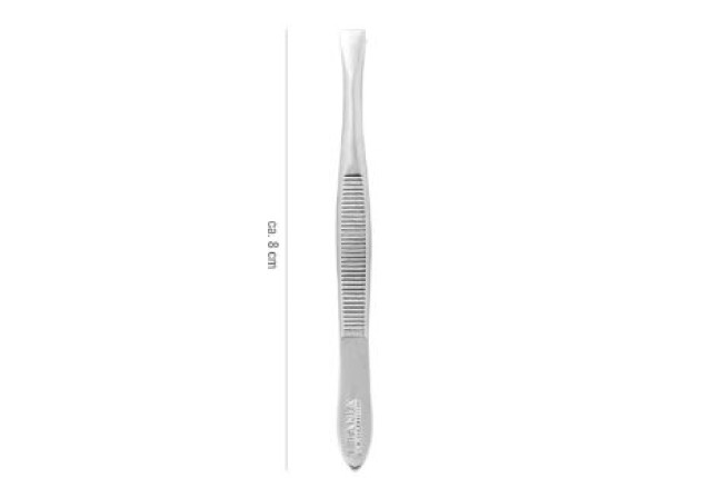 Solingen Tweezers Straight – Precision Stainless Steel (8 cm) x 24