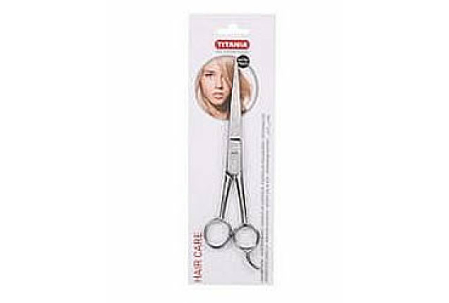 Hair Scissors with Hook – Stainless Steel (19 cm) x 24
