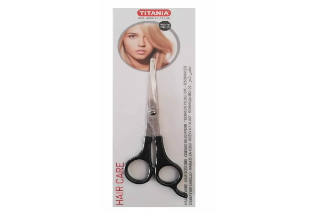 Hair Scissors with Plastic Handle – 15 cm, Stainless, Ice-Tempered x 24