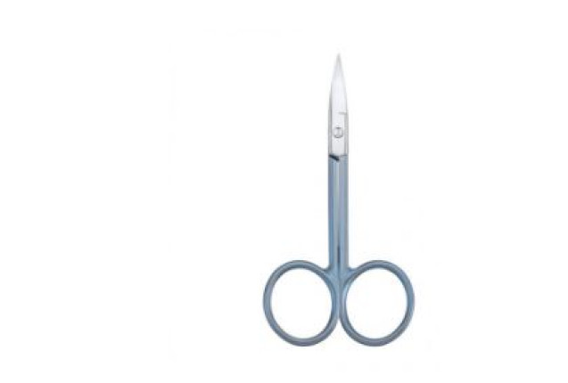 Premium Cuticle Scissors 9.3 cm – Design Blue x 24
