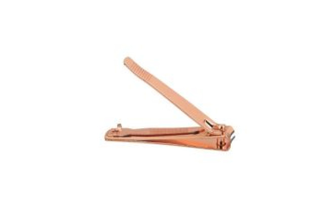 Nail clipper, 5.3 cm, Design Rose Gold, Satin Finish, Stainless x 24