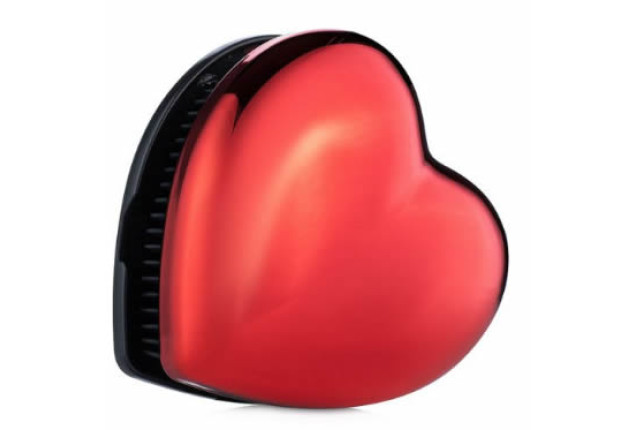 Detangling Brush Heart, approx. 8 cm, in Paper Box (6 pcs) x 6